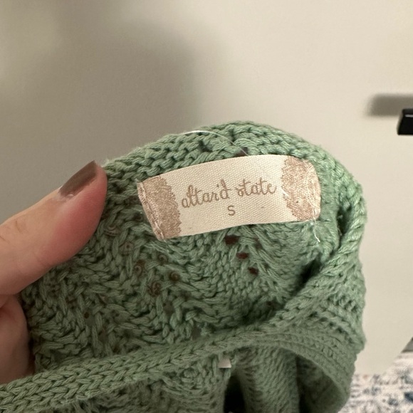 Altar’d State Crochet Tank- size small - Picture 4 of 5